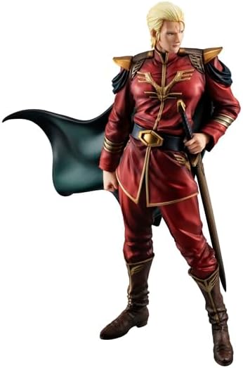 MegaHouse GGG Series Mobile Suit Gundam Char's Counterattack General Char Aznable, Approx. 8.7 inches (220 mm), PVC Pre-painted Complete Figure