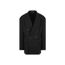 Balenciaga クレープのバレンシアガドレープブラックスカート - Image 7