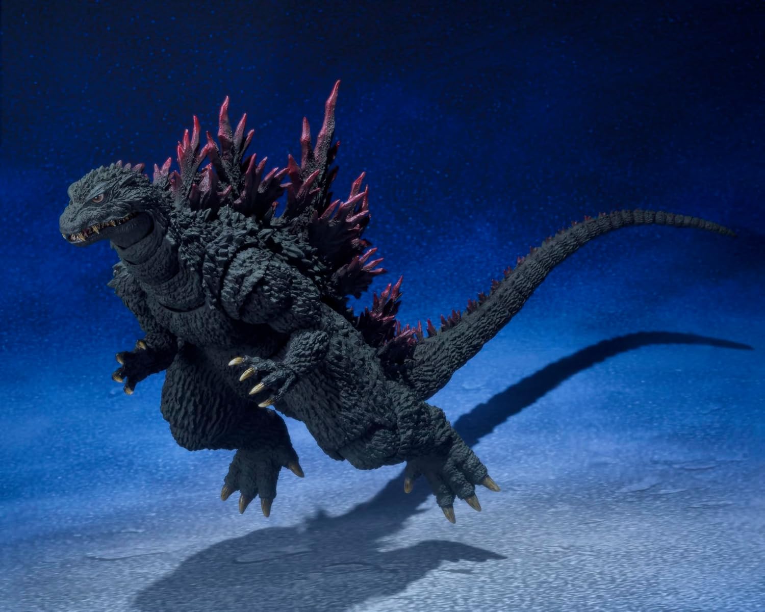 TAMASHII NATIONS S.H. Monster Arts Godzilla x Megagiras G Annihilation Operation Godzilla (2000), Approx. 6.3 inches (160 mm), PVC & ABS Pre-painted Action Figure