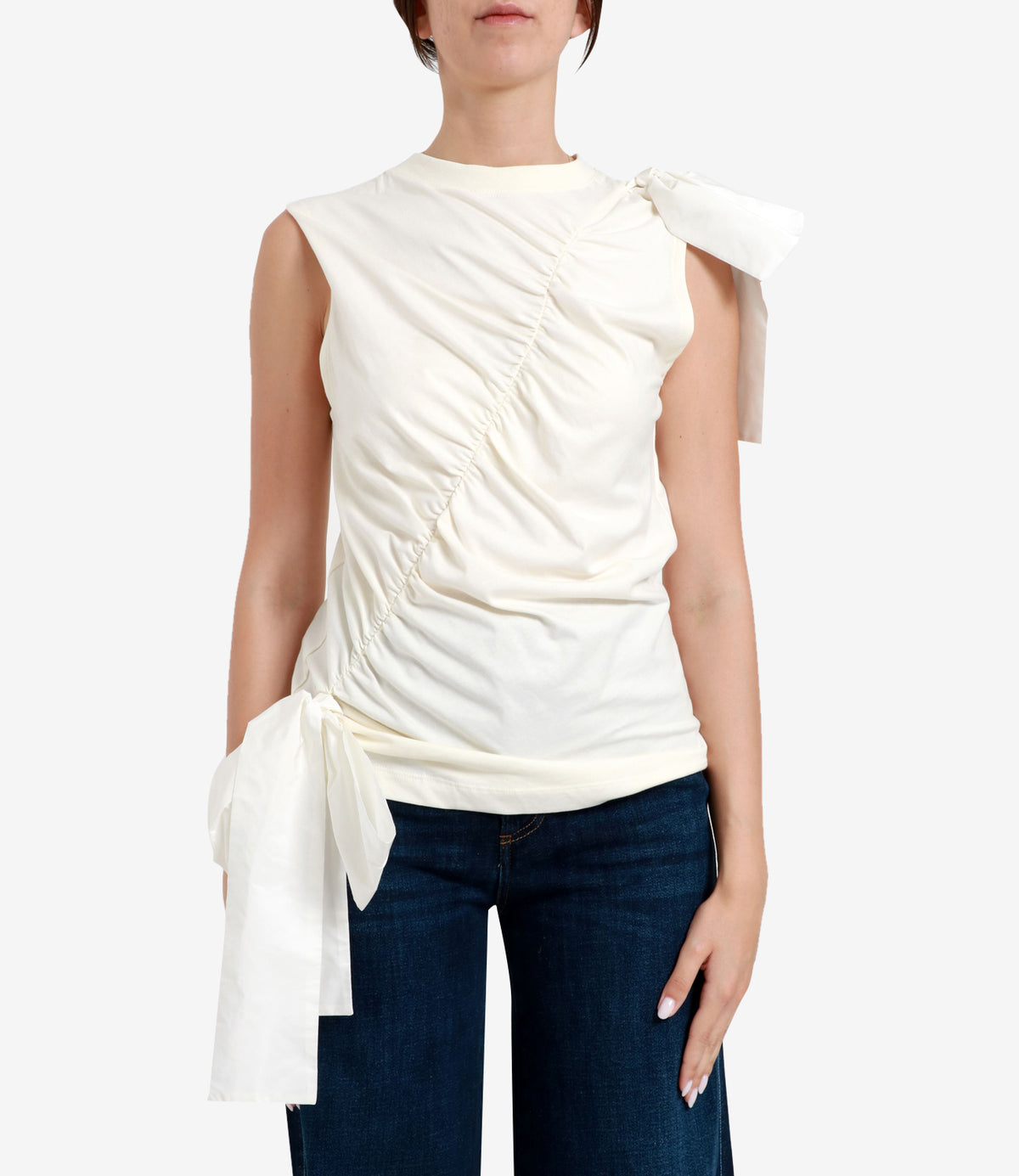 Msgm MSGM Tシャツとポロスホワイト - Image 7