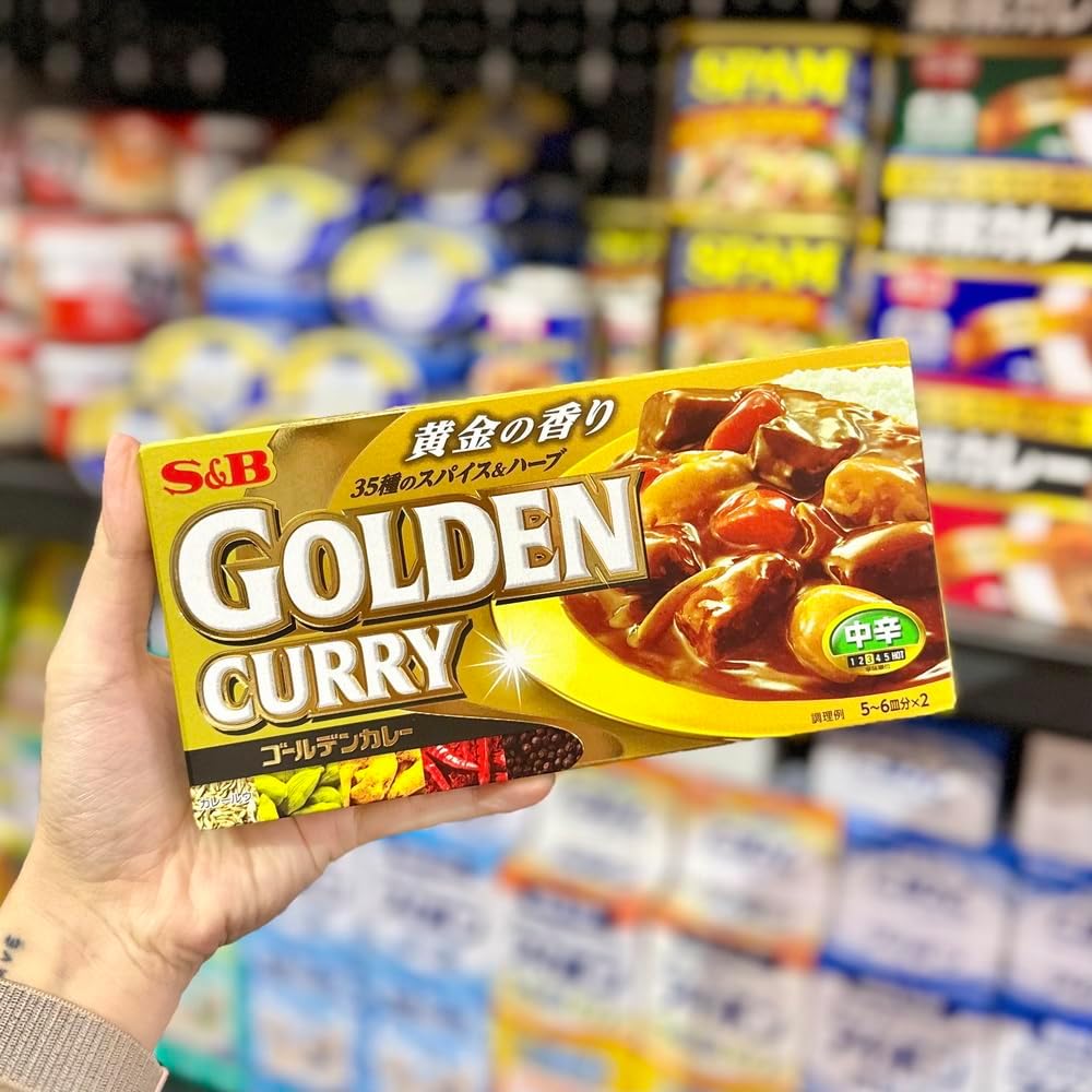 SB Foods Golden Curry Medium Spicy 6.7 oz (198 g)