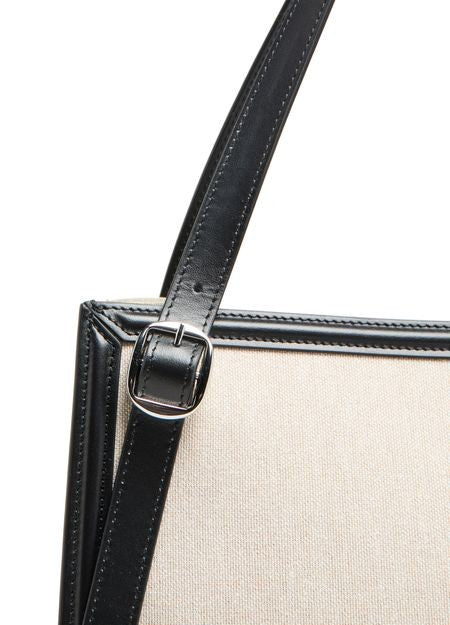 COPERNI ブランドロゴ キャンバス ベルトトートバッグ - Image 7