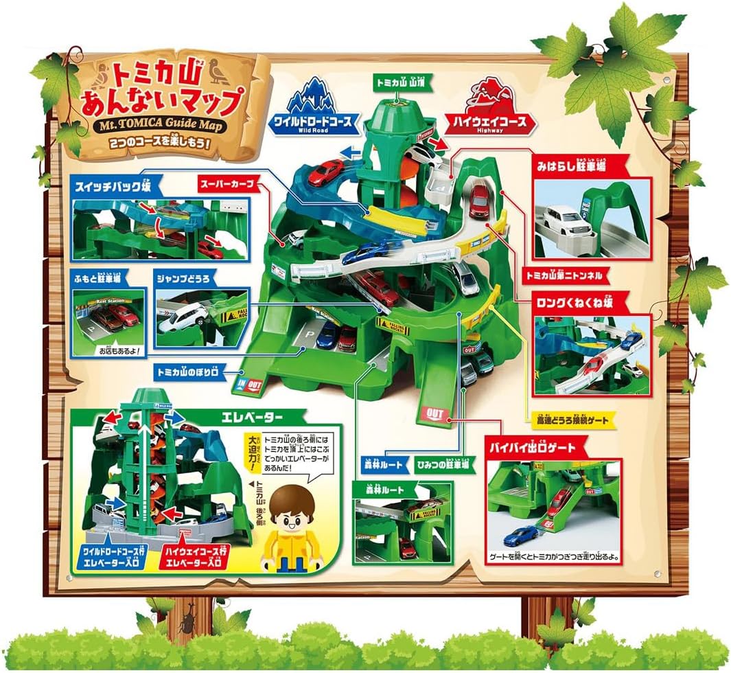 Travel back and forth on two courses! Twin Course and Mountain Path Drive - First Edition