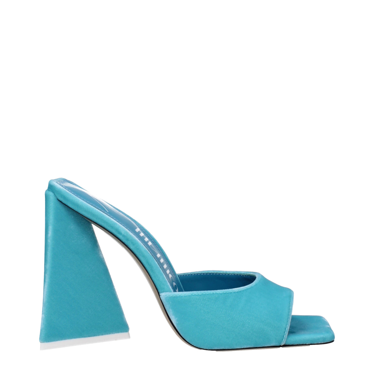 The ペントハウスサンダルデボンレディースベルベットセレステ/ターコイズ - Image 7