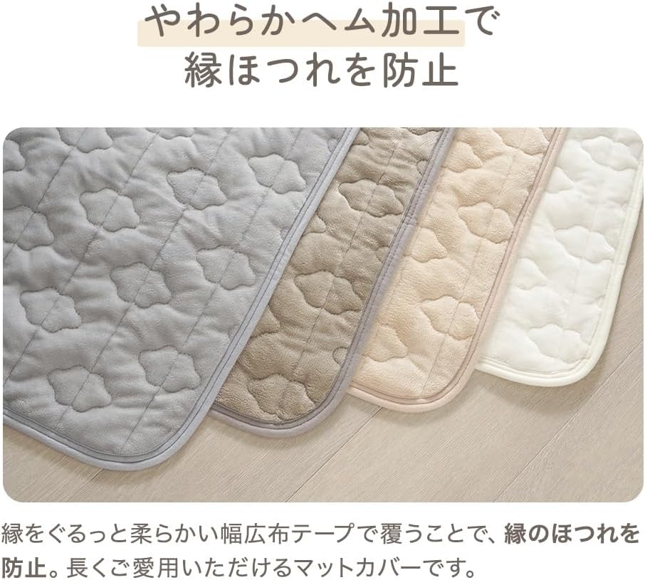 Playmat Cover (120 160) (140 200) (160 200) Seamless Washable Baby Baby Mat Flannel, 4 Corner Rubber Pad Anti-slip Floor Mat Washing Baby Shower Fashionable Autumn Winter Cheerleader AngeSmaile (Warm