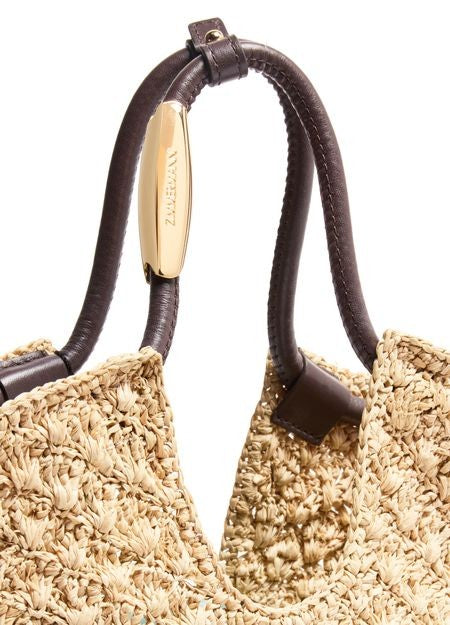 ZIMMERMANN Goldentime mini fringed tote bag - Image 7