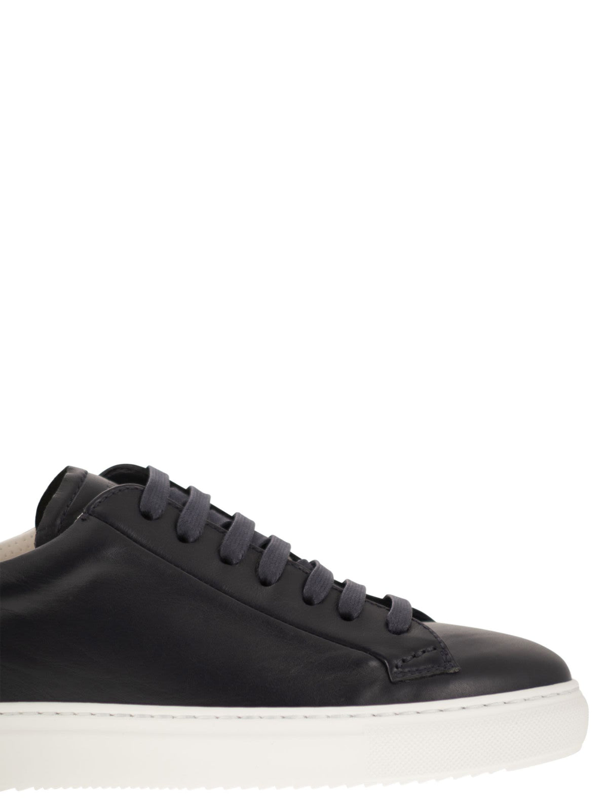 Doucals ドゥーカル 'S 滑らかな革のトレーナー - Image 7