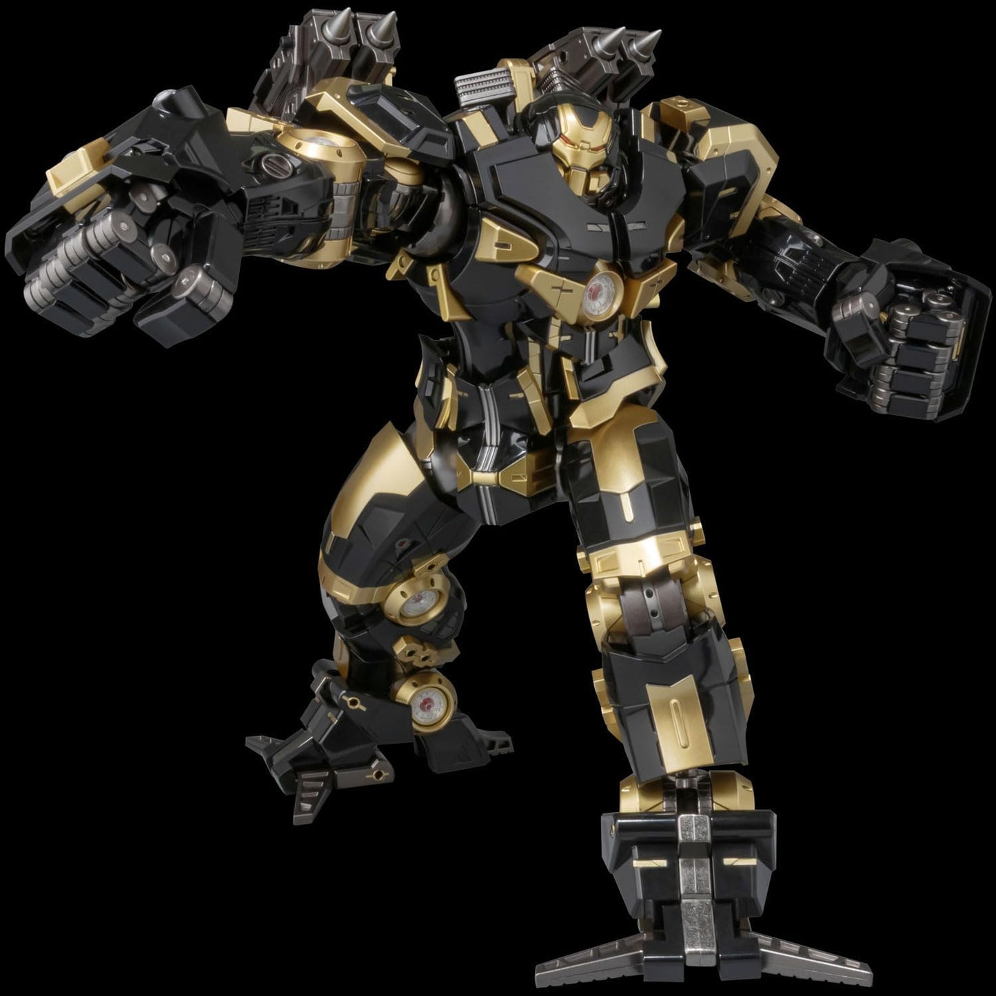 ファイティングアーマー ハルクバスター (Black Limited Edition) 約260mm ダイキャスト&PVC&ABS製 塗装済み可動フィギュア