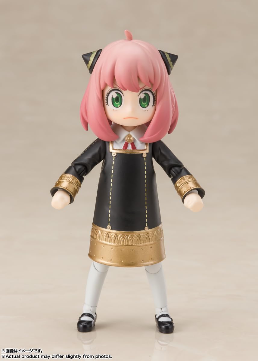 S.H. Figuarts SPY x FAMILY Anya Forger Seifukuba-jon Approx. 3.1 inches (80 mm), ABS & PVC Pre-painted Action Figure