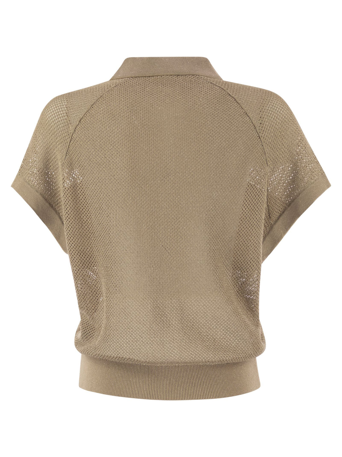 Peserico Pure Cotton Crepe YarnのPeserico Tricot Poloシャツ - Image 7