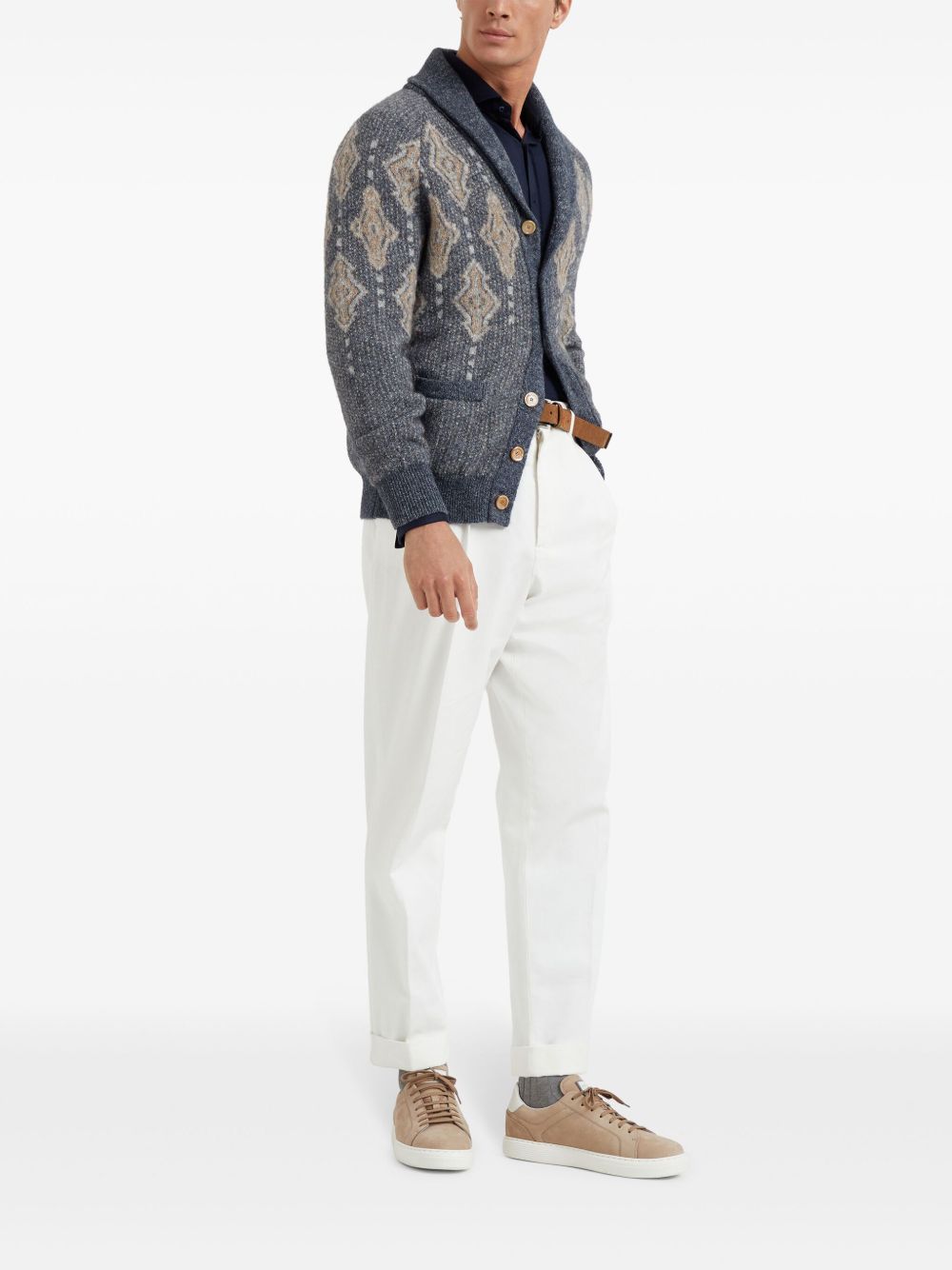 Brunello Brunello Cucinelli Silk And Cotton Blend Shirt - Image 7