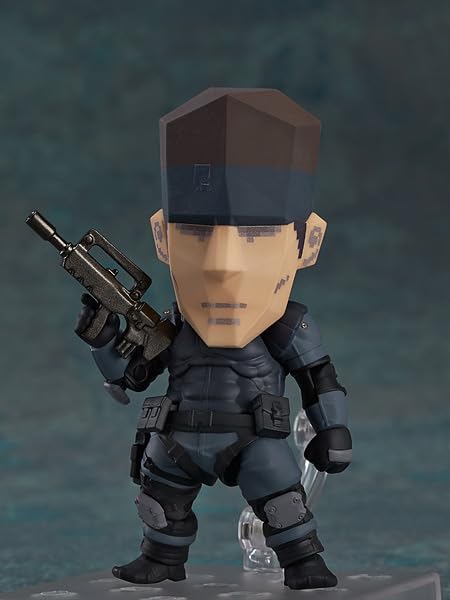 Nendoroid Metal Gear Solid, Solid Snake, Non-scale, Plastic, Pre-painted Action Figure, Secondary Resale