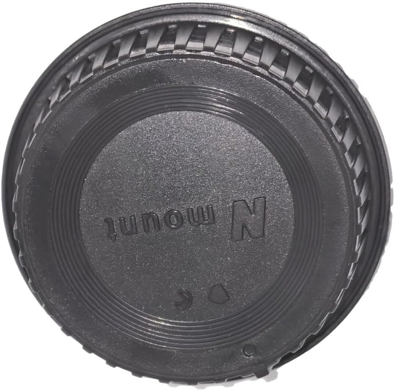 Nikon F-Mount SLR Camera Protection Kit | 3-Piece Body Cap & 3-Piece Rear Lens Cap + 2-Piece Hot Shoe Cover with Level | ABS Dustproof & Moisture-Proof | D850 D810 D750 D500 D7500 D3500 D5 D1 Df and
