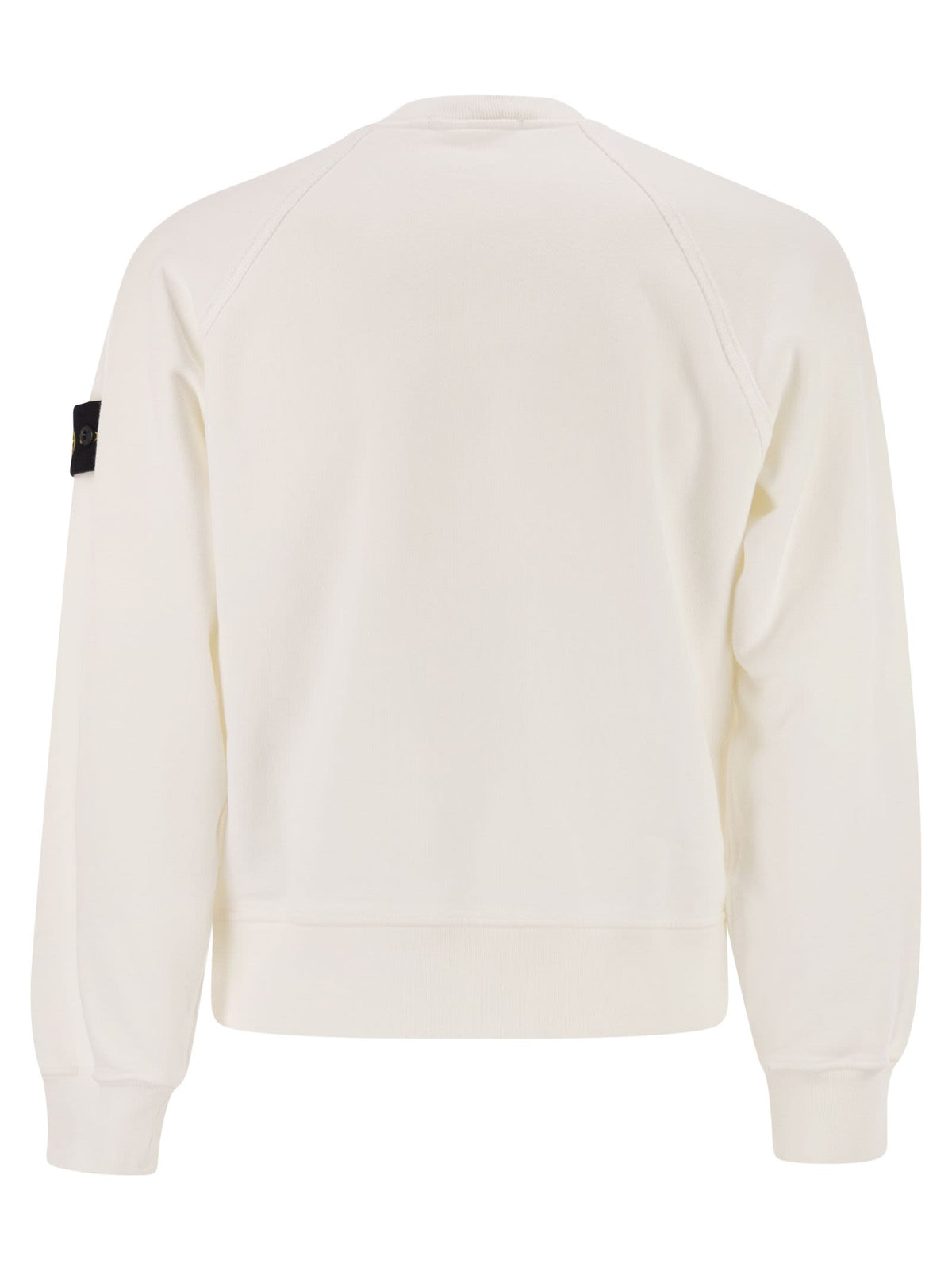 Stone Stone Island Oversized Crew Neck Sweatshirt With Raglan Sleeves - Image 7