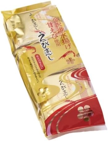 Shrimp Senshi Sweet Bibi 15-Piece Set, Set of 2, Individually Wrapped, Sweets, Ishikawa Local Souvenir, Gift, Work, Greetings, Thank You