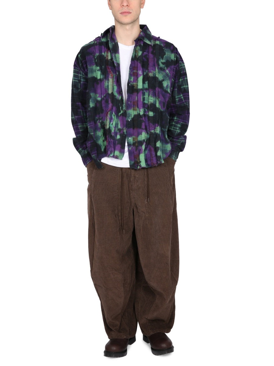 Needles 針は不均一な染料シャツ - Image 7