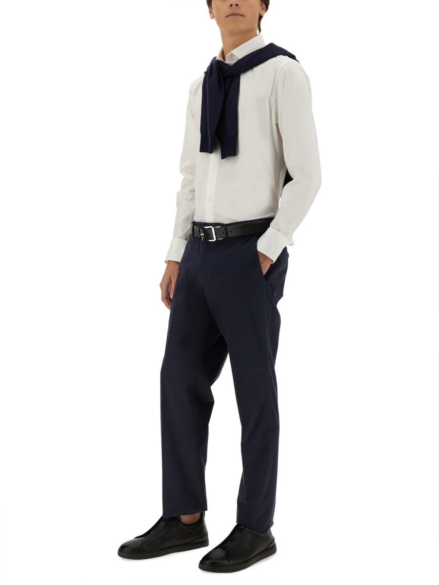 Zegna ZEGNAストレッチコットンシャツ - Image 7