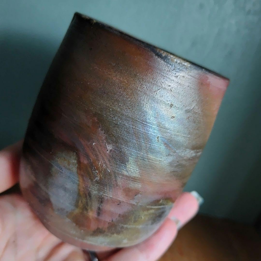 備前焼 湯呑み 御所窯 岡山伝統工芸品 茶器 サンギリ フリーカップ