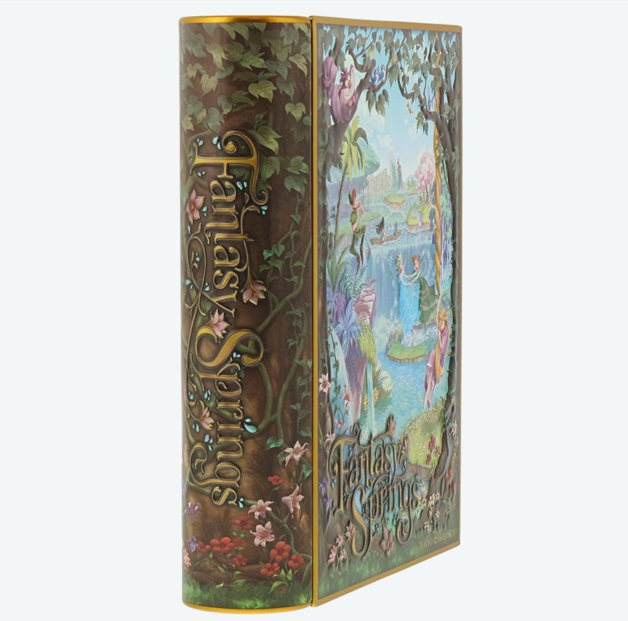 Tokyo DisneySea Exclusive, Chocolate Tin Fantasy Springs, A Spectacular and Beautiful World View Themed Goods, Dreaming of Fantasy Springs, TDR TokyoDisneyResort, Snacks, Souvenirs, Disney Goods,