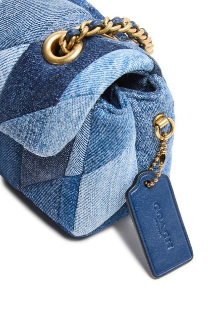 COACH Tabby 20 quilted patchwork denim shoulder bag - Image 7