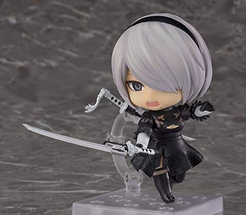 Square Enix Nendoroid NieR Automata 2B [Yoruha No. 2 Type B] Non-scale, Plastic, Pre-painted Action Figure, Secondary Resale