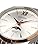 Citizen AK5000 Series Moonphase Analog Quartz Men's Watch, Silver x Pink Gold AK5006-58A, Dress