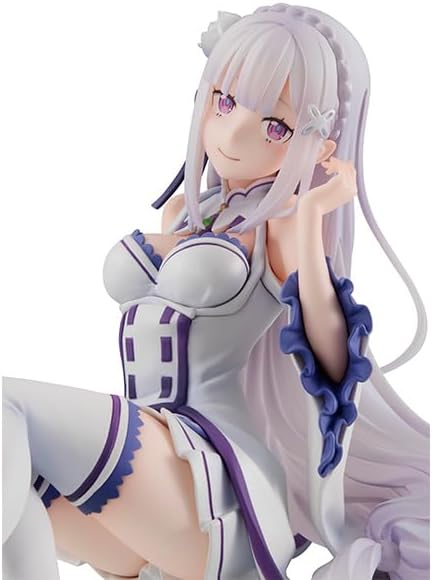 Melty Princess Re: Zero - Starting Life in Another World Emilia, Approx. 3.5 inches (90 mm), PVC, Painted and Finished Figure