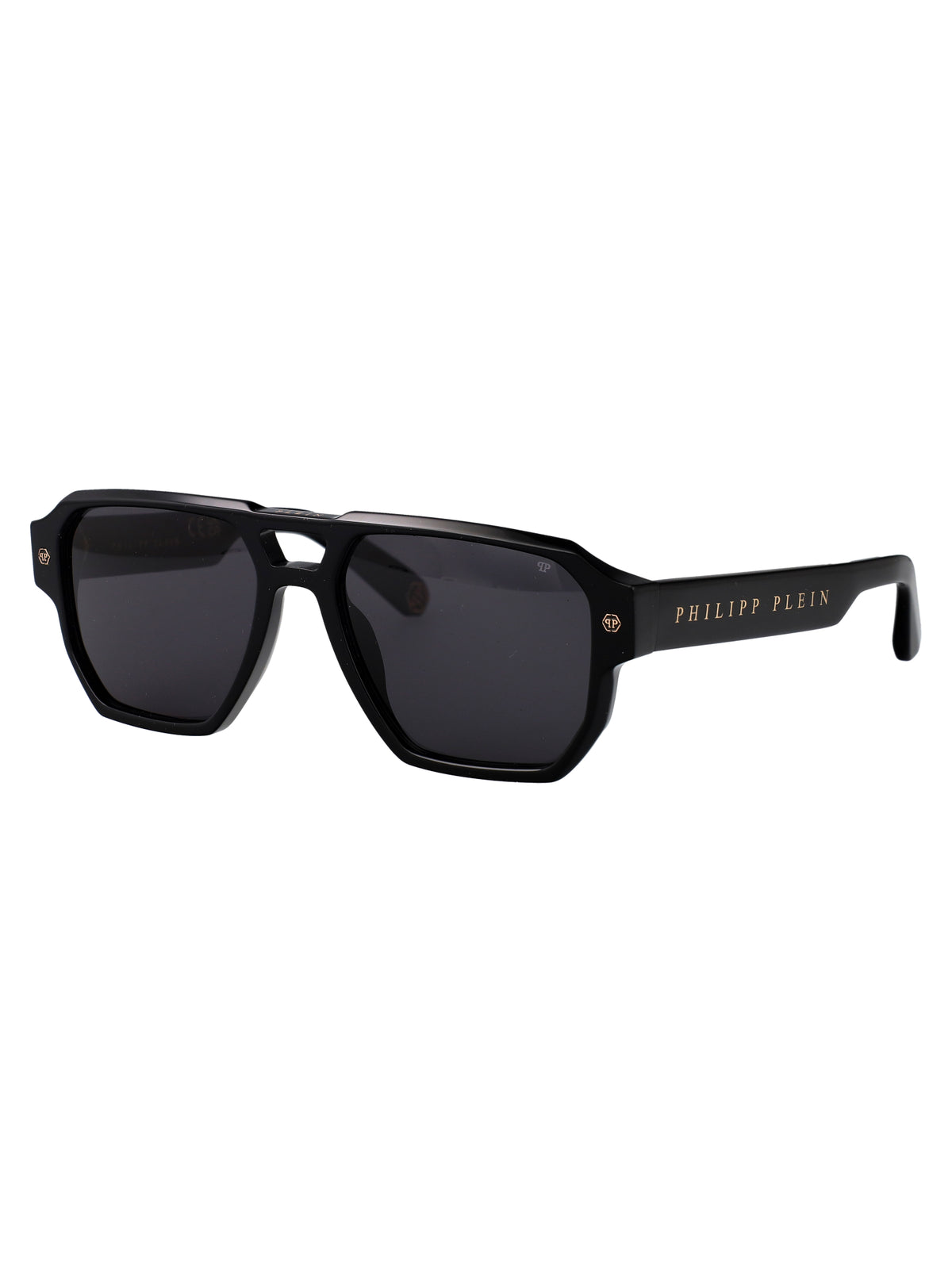 Philipp Philipp Plein Geometric Sunglasses SPP200 V 0700 - Image 7