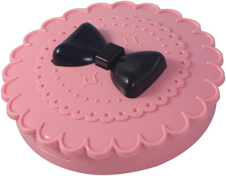 FRCOLOR Eyelash Organizer False Eyelash Acrylic Organizer Eyelash Case Cosmetic Eyelash Box, Pink