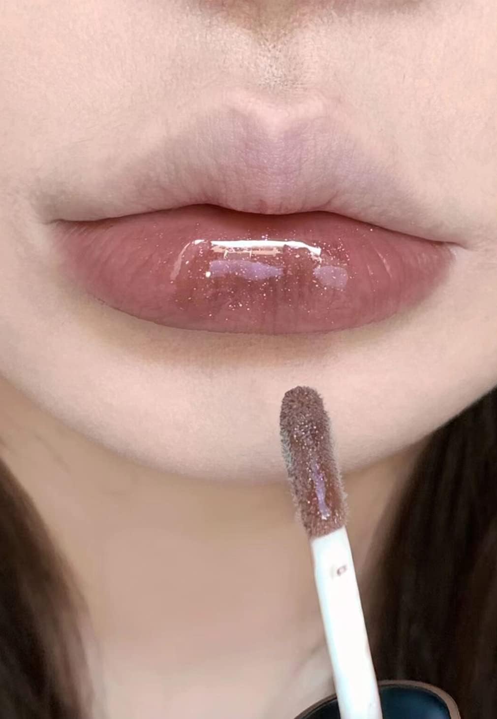 Lip Tint, Mirror Tint, Moisturizing, Glitter, High Color, Long Lasting, Lipstick, Gloss, Moisturizing, Non-Stick Lip Mask, Lip Gloss, Won't Fall Off, Popular, Red Lip, 9 Colors, Chinese Cosmetics