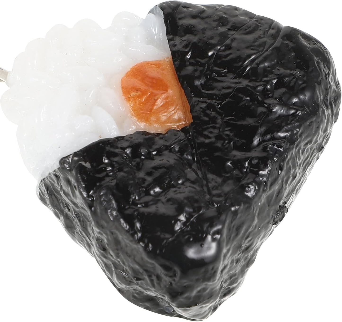 PACKOVE Pack of 3 Sushi Keychain Red Tuna Seaweed Plum Onigiri Bag Charm Keyring Backpack Accessories for Daily Decoration