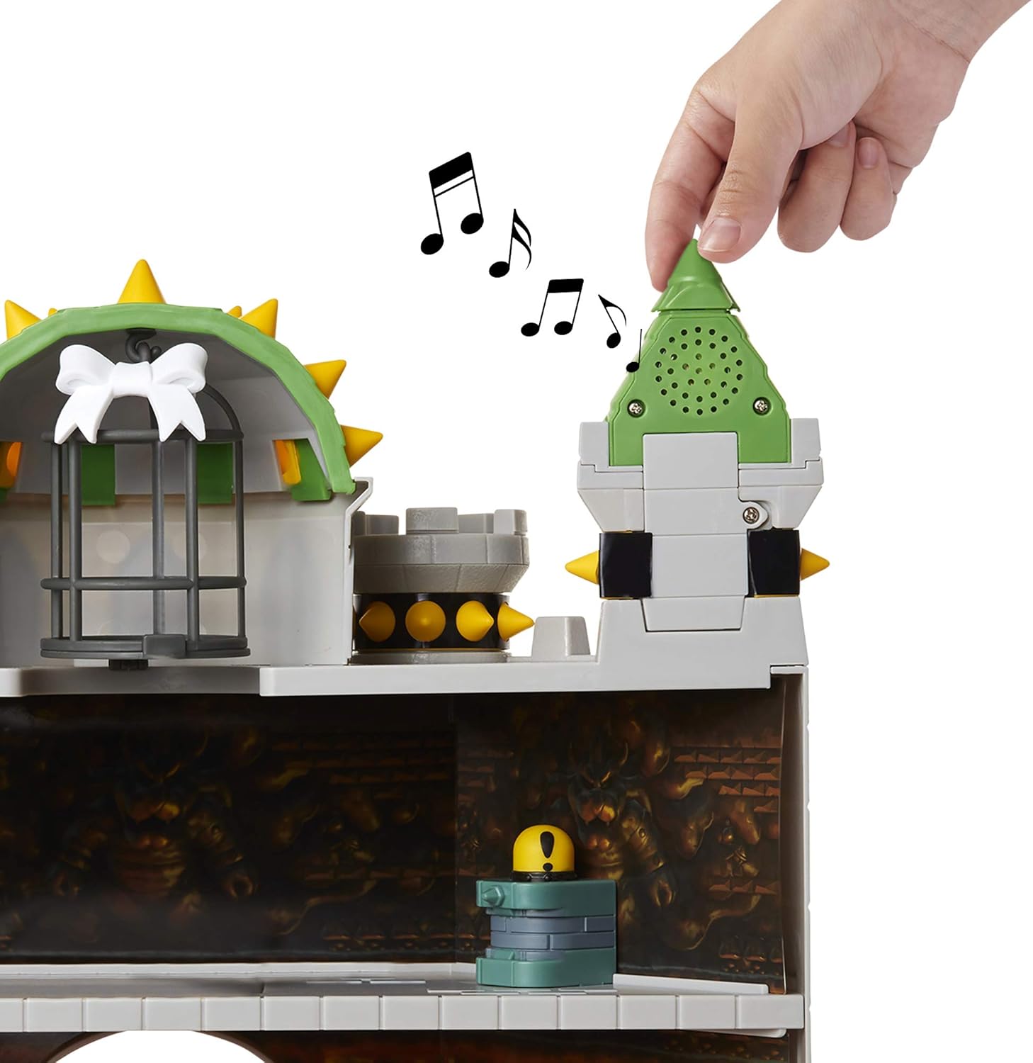 Sanei Boeki FPS-002 Super Mario Figure Collection DX Playset, Bowser Castle