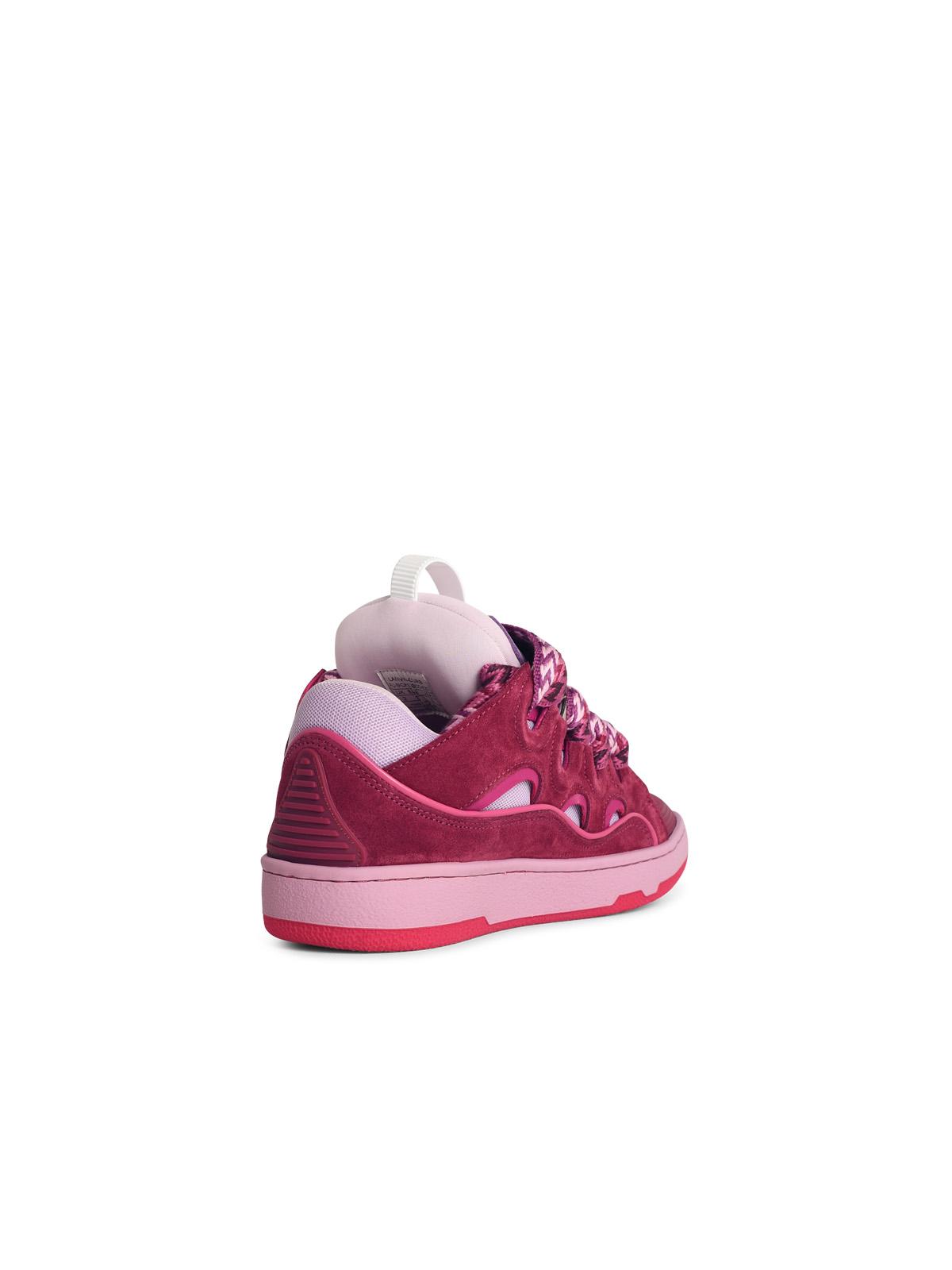 Lanvin Lanvin 'Curb' Lilac Lear Blendスニーカー - Image 7