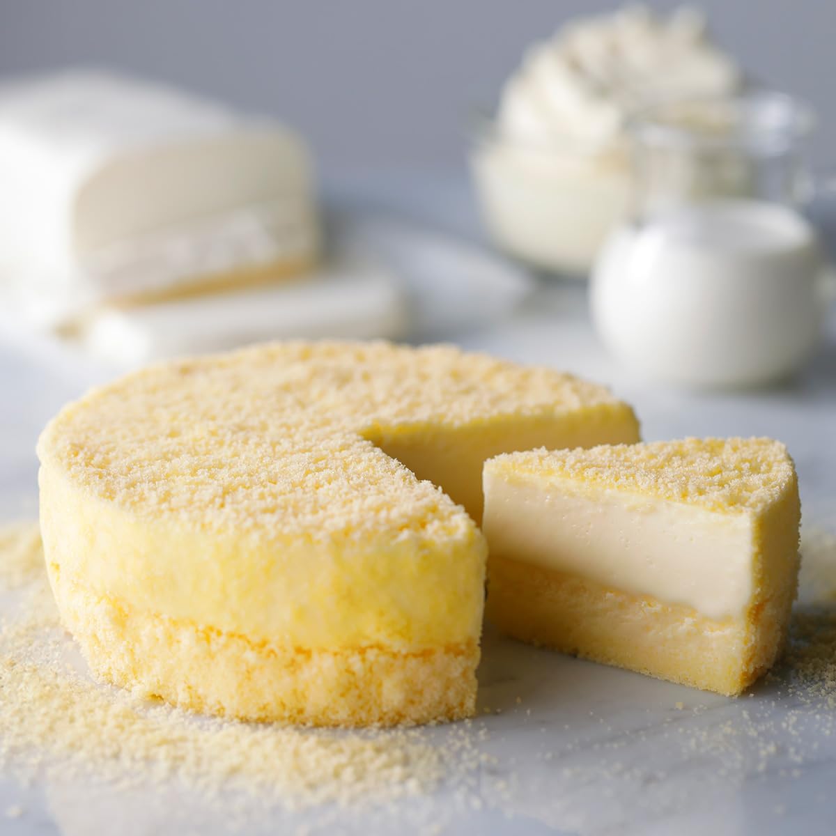 LeTAO Double Fromage Cheesecake, Single Item, Ships From Amazon, White Day, Dessert, Sweets, Gift, Present, Western Confectionery | Gift for Christmas, Birthday, Anniversary, Order, Sweets, Popular, Frozen Cake, Sweets, Hokkaido, Present, Sweets