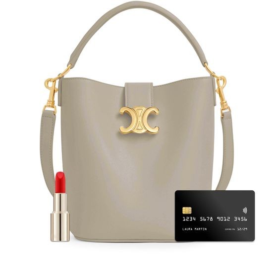 CELINE Small Louise bag in smooth calfskin - Image 7