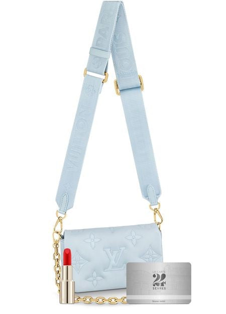 LOUIS VUITTON Wallet on Strap Bubblegram - Image 7