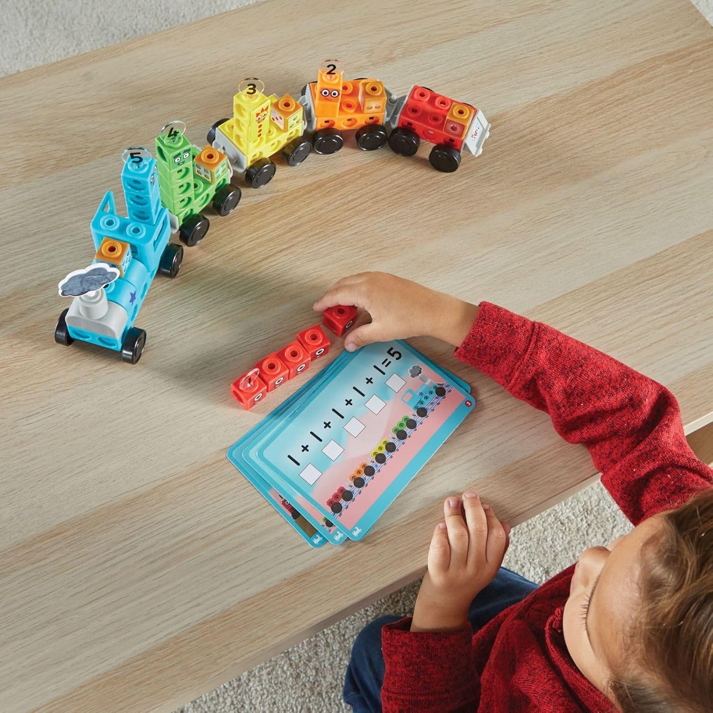 Numberblocks 96094 Mass Link Cube Activity Set Number Blocks Express Train Kazu Play Educational Toy
