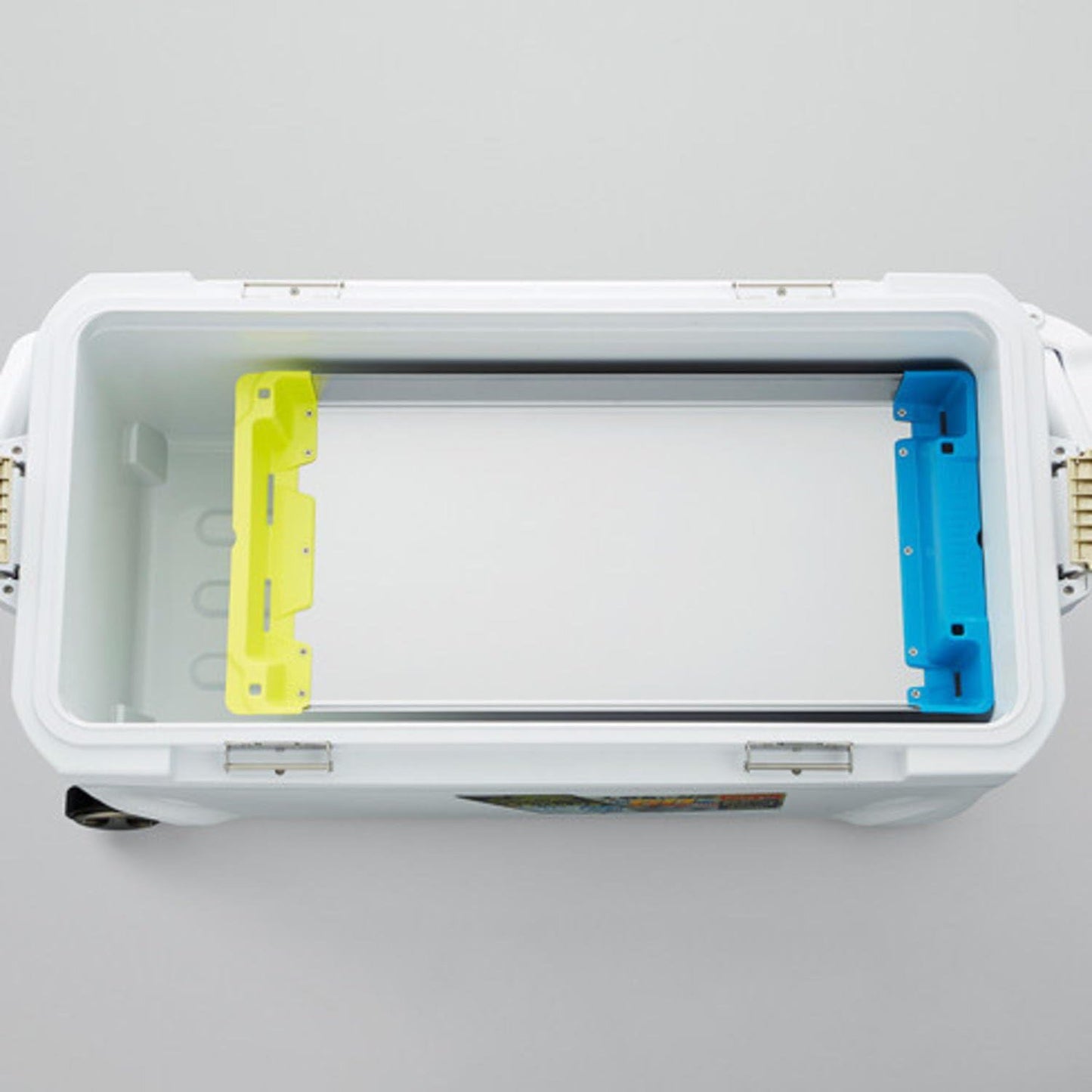 シマノ(SHIMANO) イカ 冷えキントレー イエローブルー AC-C81R クーラーボックス