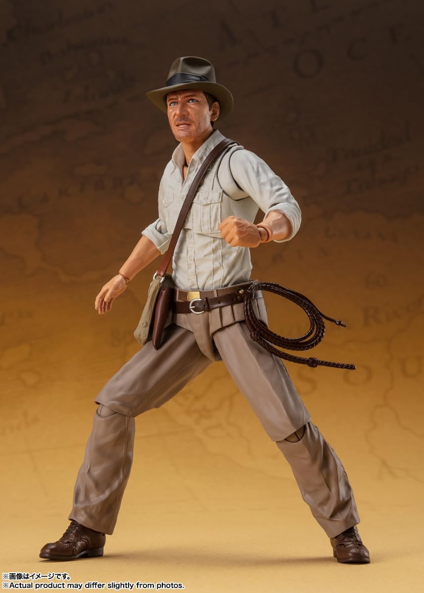 S.H. Figuarts Indiana Jones (Raders / The Lost Ark "Holy Ark") Approx. 5.9 inches (150 mm), ABS & PVC Pre-painted Action Figure