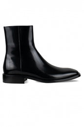 Balenciaga パテントレザーとメッシュのバレンシアガアベニューソックブラックサンダル - Image 7