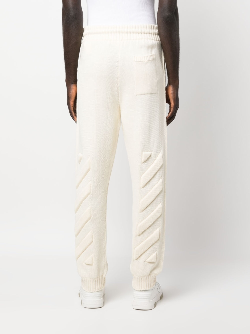 Off Off White Cotton Sweatpants - Image 7