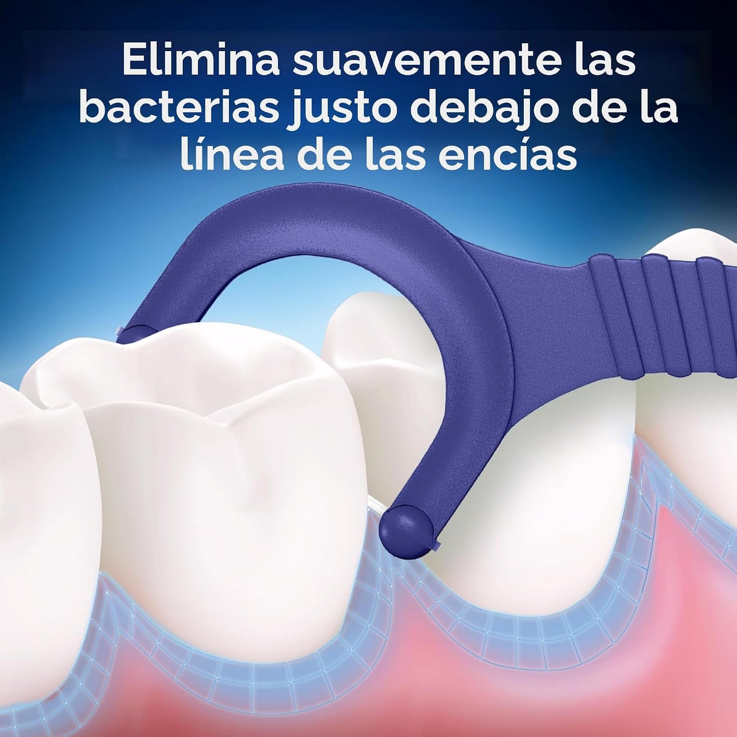 Oral-B Glide Púas de hilo dental de menta con sabor a aceite de menta ártica, 75 unidades, paquete de 3