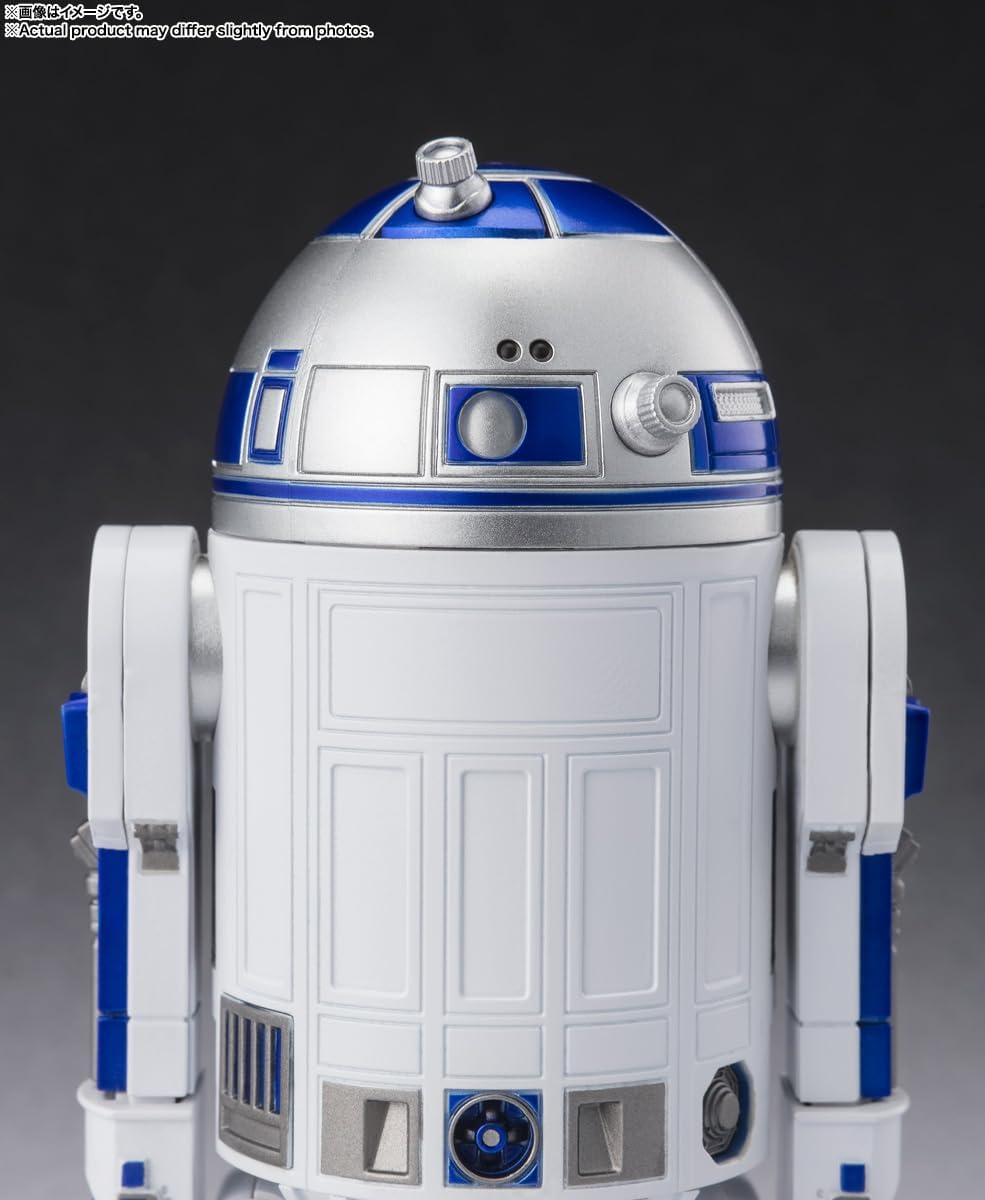 BANDAI SPIRITS S.H. Figuarts Star Wars R2-D2 Classic Ver., Approx. 3.5 inches (90 mm), ABS & PVC Pre-painted Action Figure