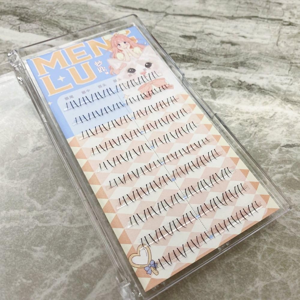 Korean Natural Lower Eyelashes 3DM Ink False Eyelashes Women Cat Claw False Eyelashes Simulation Eyelashes Extension Makeup Tool