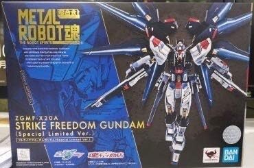 Metal Robot Spirits Mobile Suit Gundam SEED DESTINY [Side MS] Strike Freedom Gundam (Special Limited Version) Pearl & Titanium Finish