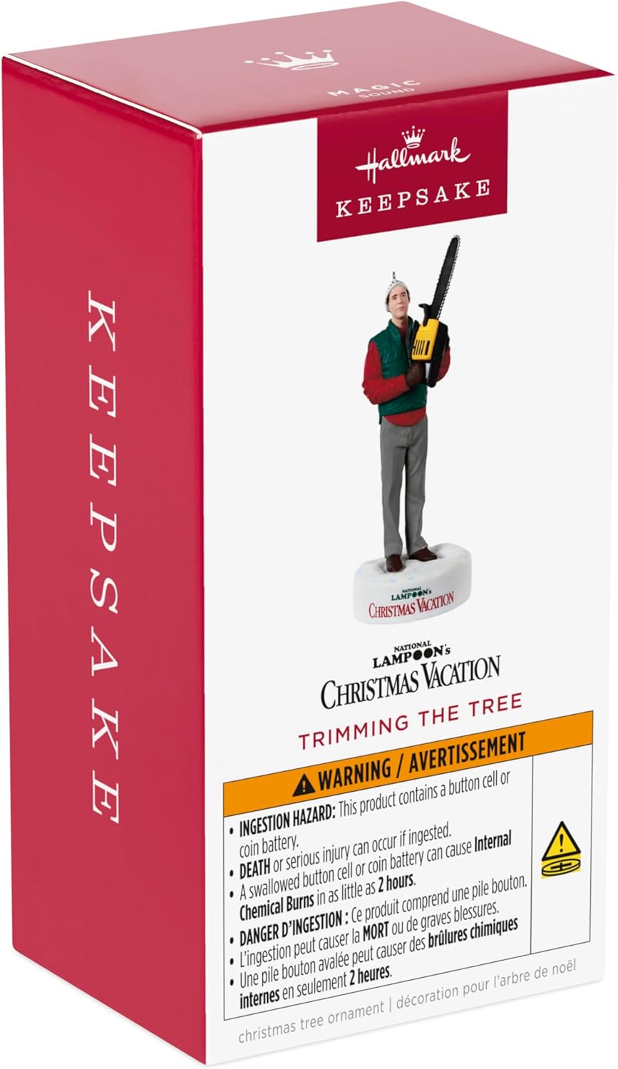 Hallmark Keepsake Adorno de Navidad, National Lampoon's Vacaciones de Navidad El Árbol de Navidad con Sonido, Regalos de Película