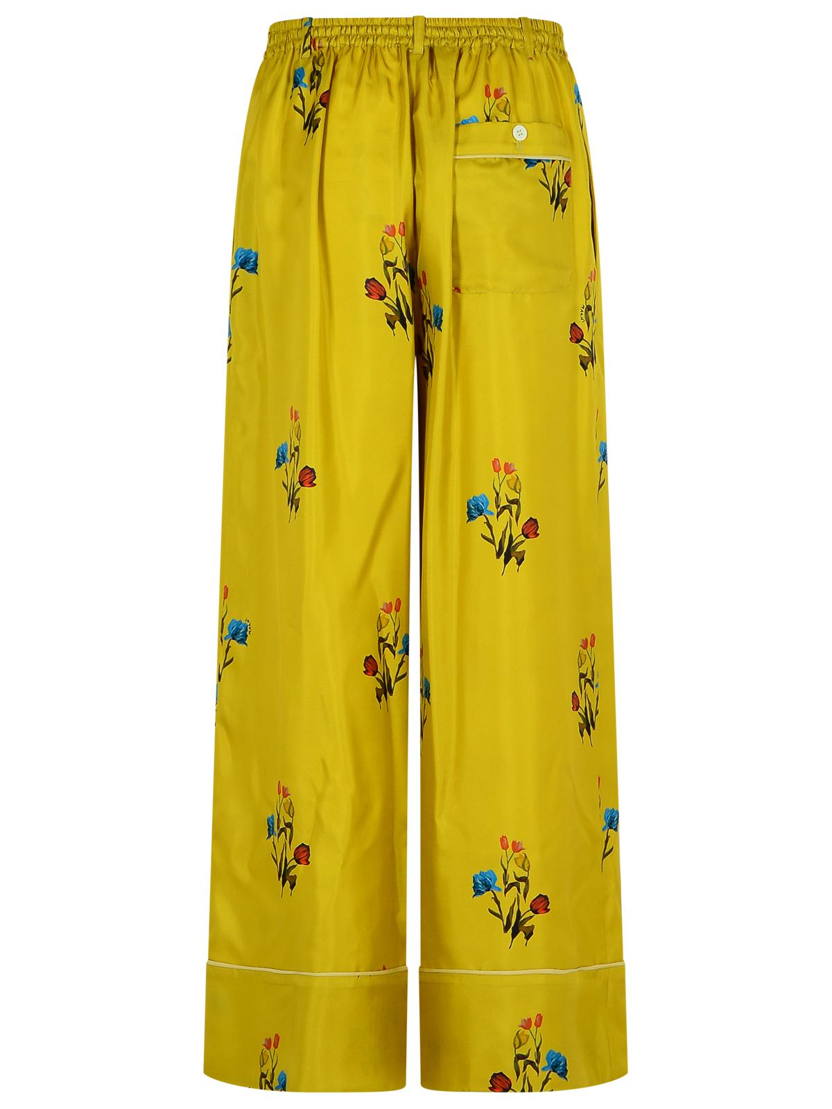 Marni マルニマスタードシルクパンツ - Image 7