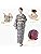Taiyutafu Pretta Kimono, Select Set, 2-Piece Set, Washable Kimono, Tailored Kimono
