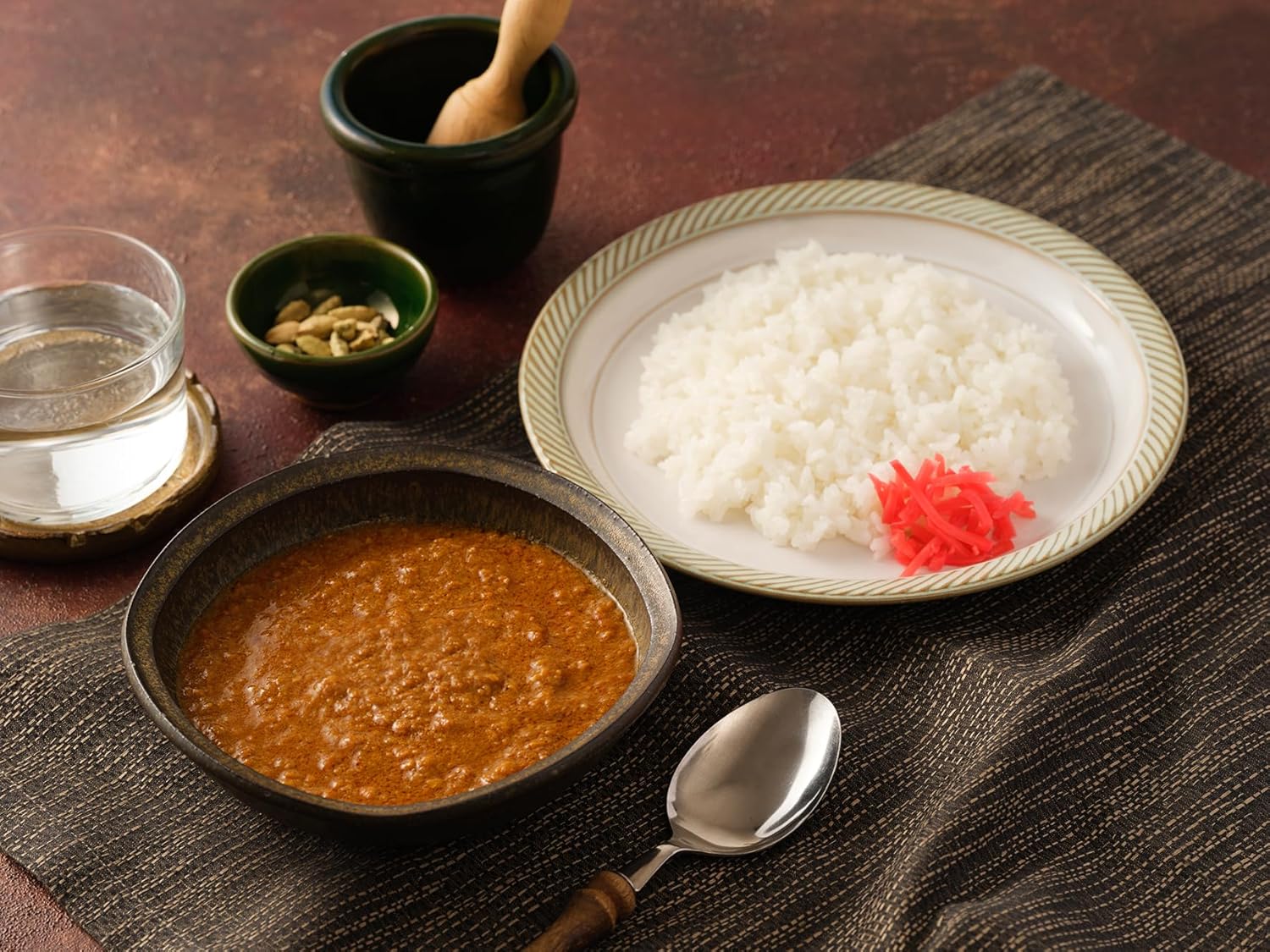MCC Hitohiro Ono Curry with Birds Skin, Kima Curry, 7.1 oz (200 g) x 5 Packs