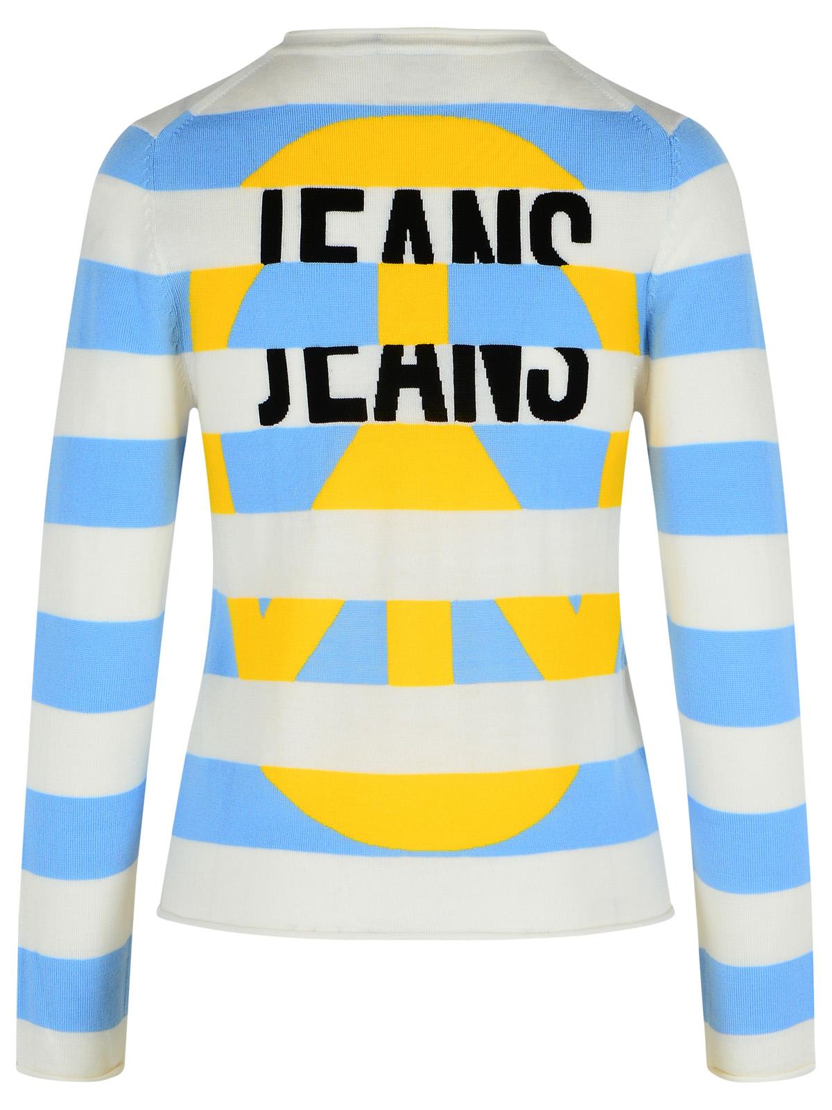 Moschino モスキーノジーンズマルチカラーバージンウールセーター - Image 7